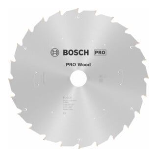 Lame de scie circulaire Standard for Wood Bosch, 254 x 30, 24 dents