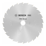 Lame de scie circulaire Standard for Wood Bosch, 254 x 30, 24 dents