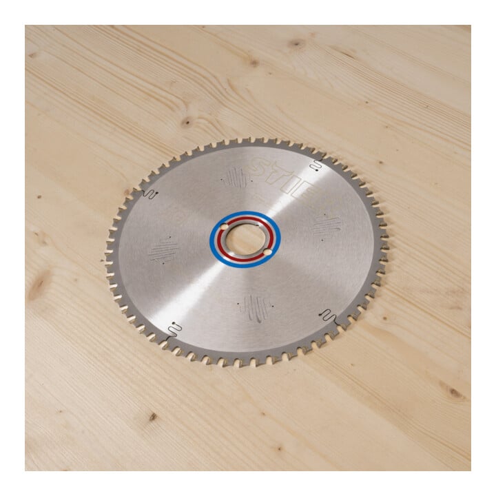 Lame de scie circulaire STIER Multi 216 x 2,4 x 30, 60TF, angle de coupe de 5°