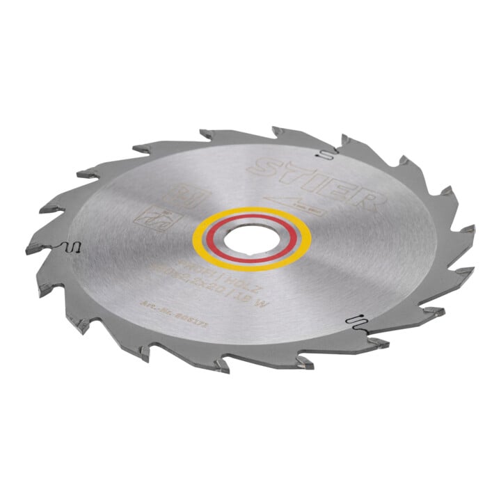 Lame de scie circulaire STIER Profi, bois, 160x2,2x20 18W, angle de coupe 25°