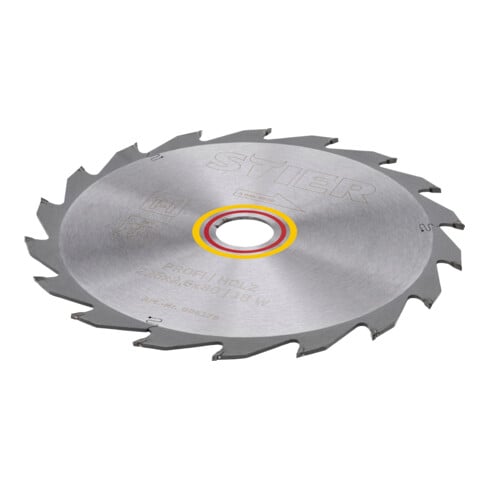 Lame de scie circulaire STIER Profi, bois, 225x2,6x30 18W, angle de coupe 28°