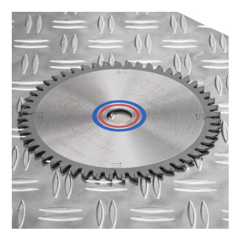 Lame de scie circulaire STIER Profi, métal, 160x2, 2x20 52TF, angle de coupe négatif -5°