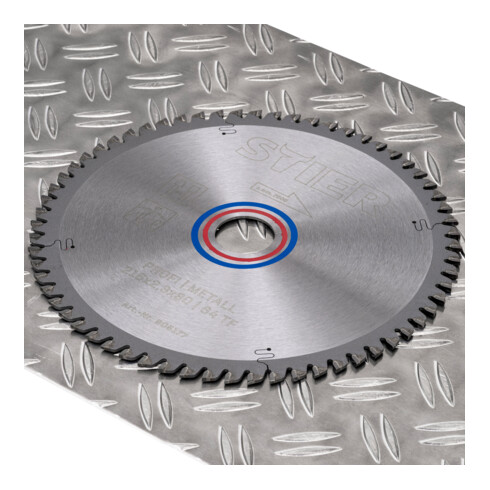 Lame de scie circulaire STIER Profi, métal, 216x2, 3x30 64TF, angle de coupe 0°
