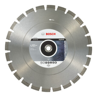 Disque diamanté Bosch Best for Asphalt, droit