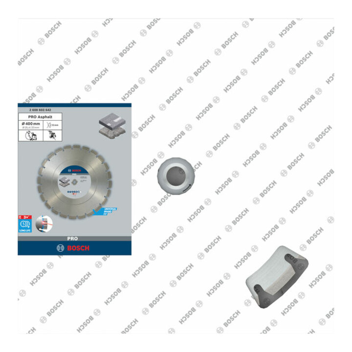 Lame de scie diamant Bosch Meilleur pour asphalte 400 x 20,00/25,40 x 3,2 x 12 mm