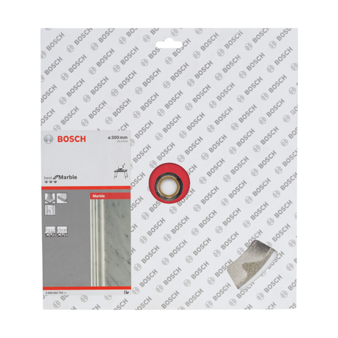 Lame de scie diamant Bosch Meilleur pour marbre 300 x 25,40 x 2,6 x 5 mm