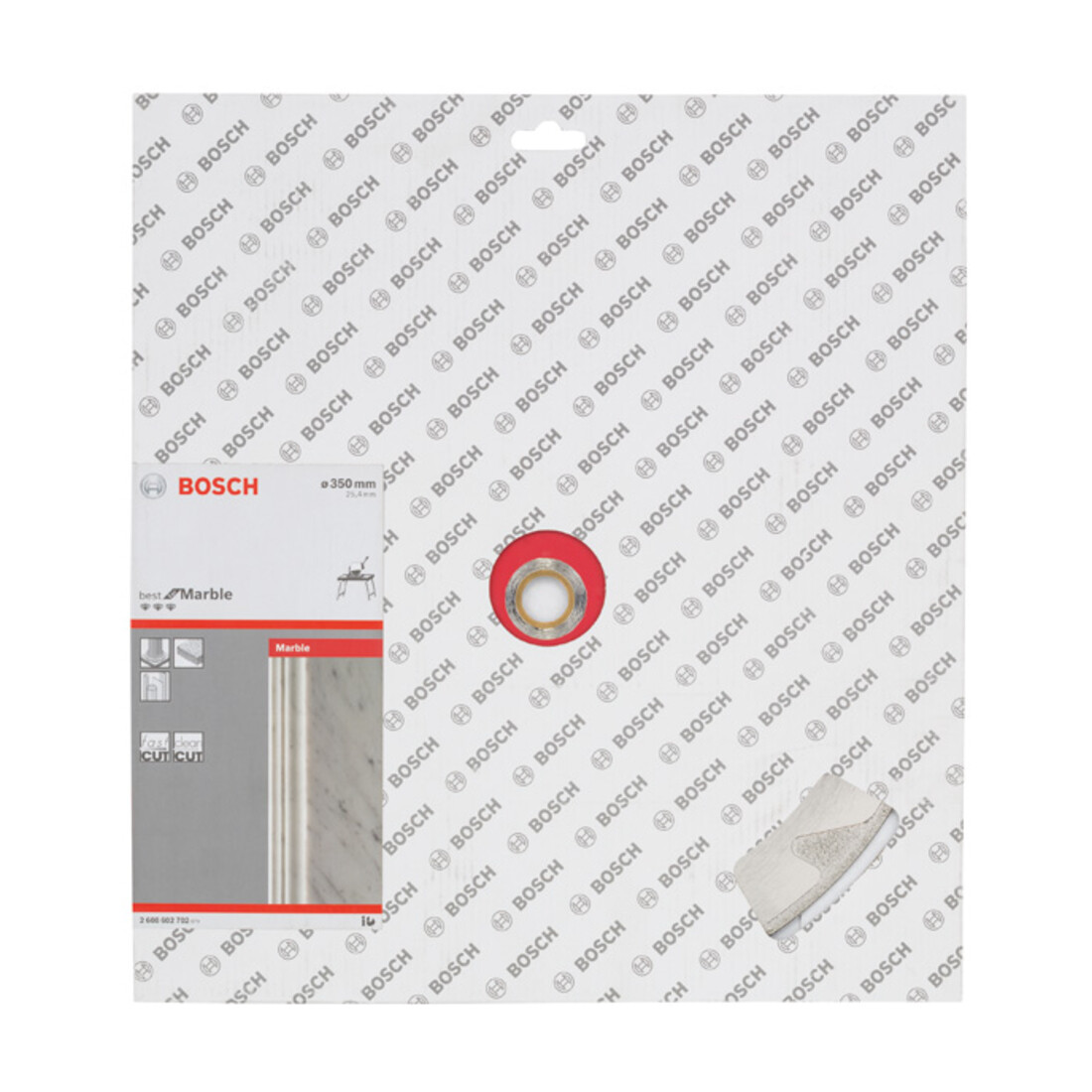 Lame de scie diamant Bosch Meilleur pour marbre 350 x 25,40 x 2,6 x 5 mm