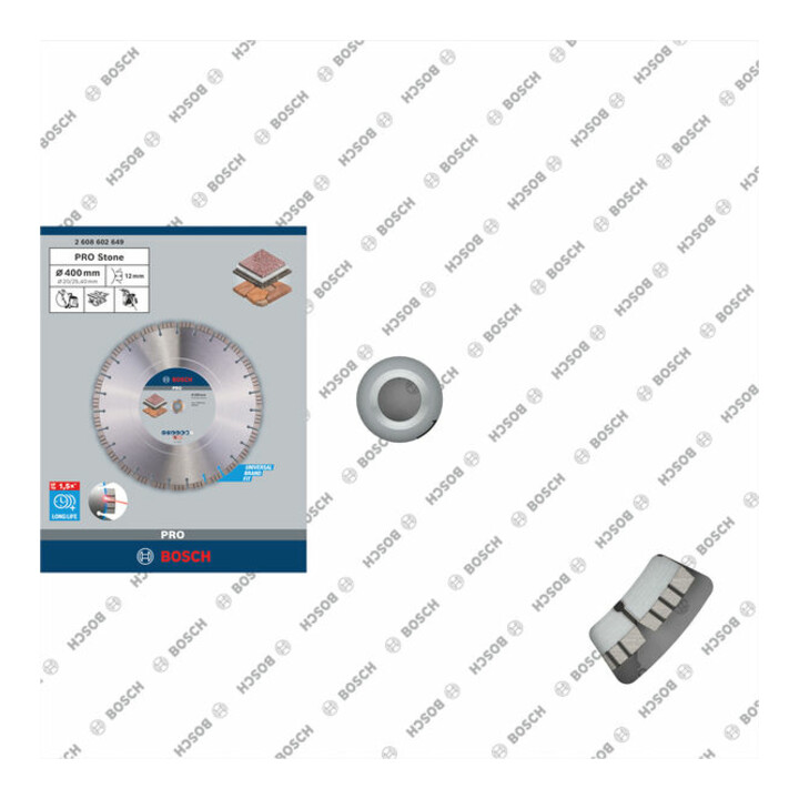 Lame de scie diamant Bosch Meilleur pour pierre 400 x 20,00/25,40 x 3,2 x 12 mm