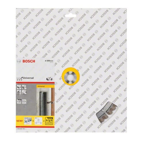 Lame de scie diamant Bosch Meilleur pour universel 300 x 20,00 x 2,8 x 15 mm