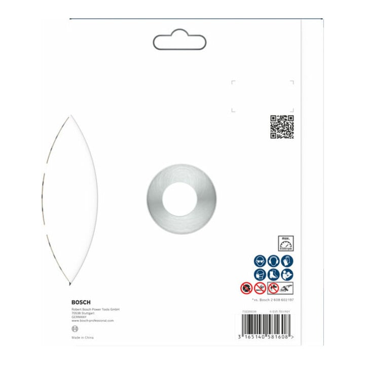 Lame de scie diamant Bosch Meilleure pour béton 180 x 22,23 x 2,4 x 12 mm