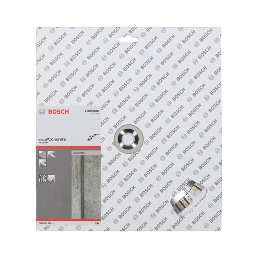 Lame de scie diamant Bosch Meilleure pour béton 300 x 22,23 x 2,8 x 15 mm