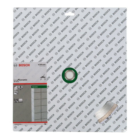 Lame de scie diamant Bosch Meilleure pour la céramique 350 x 30/25,40 x 3 x 10 mm