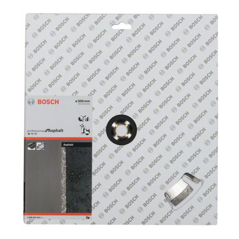Lame de scie diamant Bosch Standard pour asphalte 300 x 20,00/25,40 x 2,8 x 8 mm