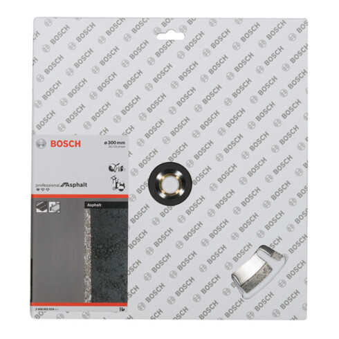 Lame de scie diamant Bosch Standard pour asphalte 300 x 20,00/25,40 x 2,8 x 8 mm