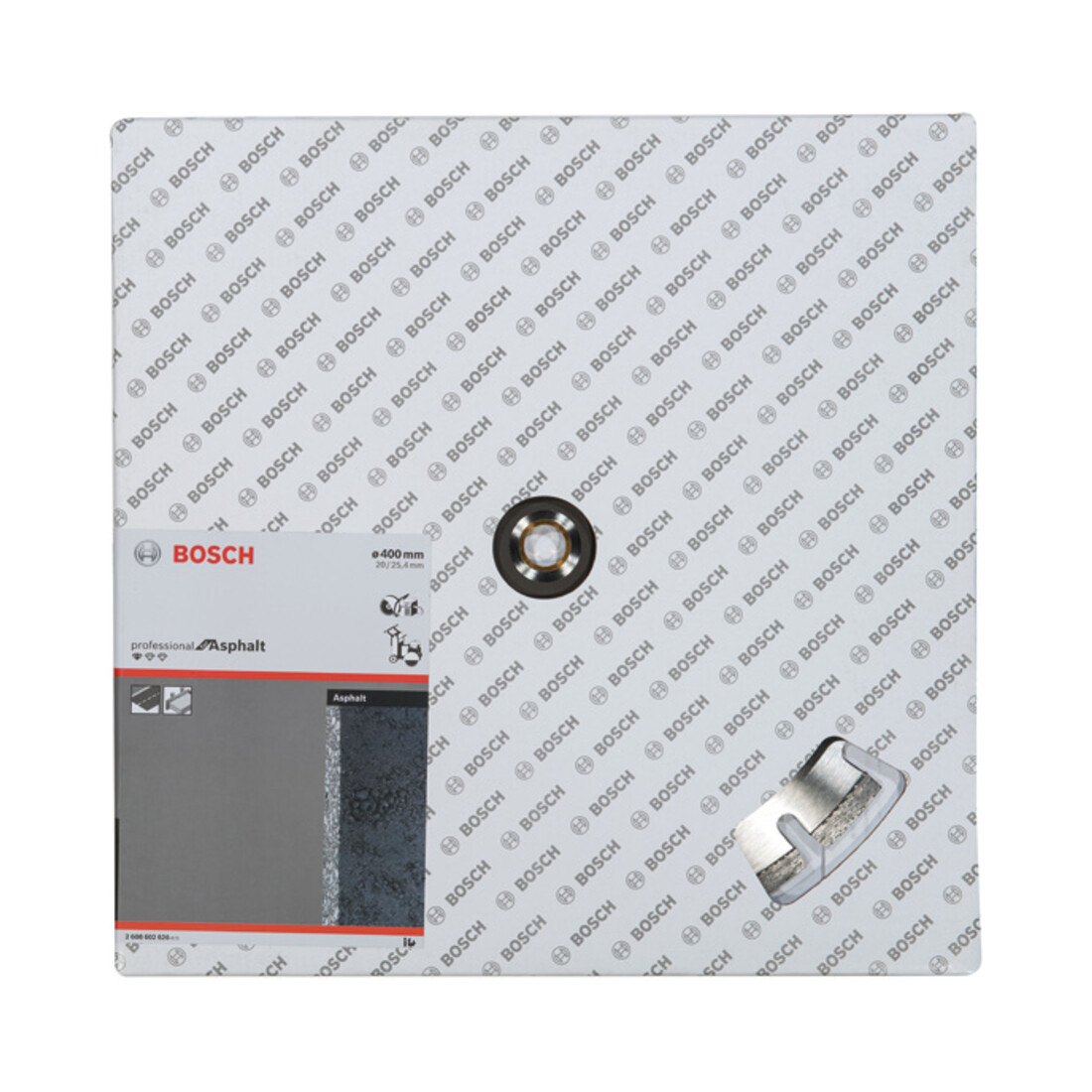 Lame de scie diamant Bosch Standard pour asphalte 400 x 20,00/25,40 x 3,6 x 8 mm