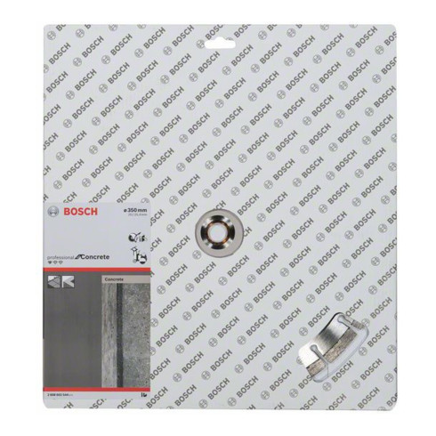 Lame de scie diamant Bosch Standard pour béton 350 x 20,00/25,40 x 2,8 x 10 mm