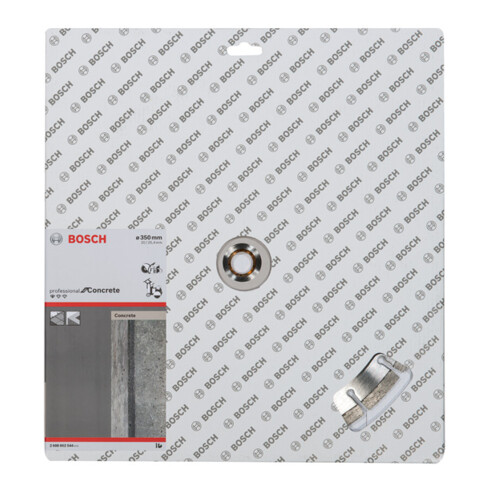 Lame de scie diamant Bosch Standard pour béton 350 x 20,00/25,40 x 2,8 x 10 mm