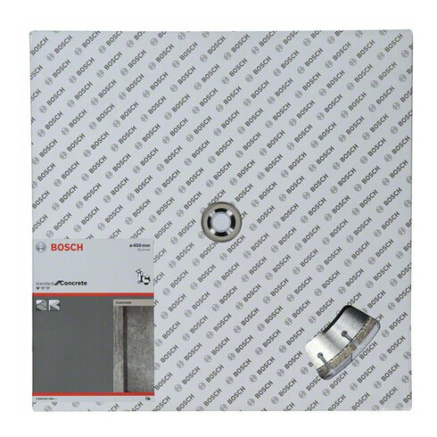 Lame de scie diamant Bosch Standard pour béton 450 x 25,40 x 3,6 x 10 mm