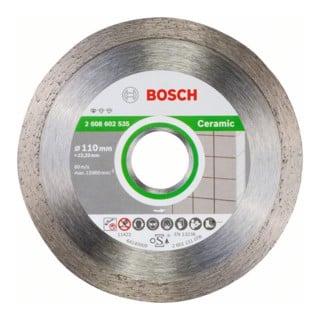 Disque diamanté Bosch Standard pour la céramique