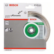 Lame de scie diamant Bosch Standard pour céramique, 125 x 22,23 x 1,6 x 1,6 x 7 mm-4