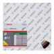Lame de scie diamant Bosch Standard pour céramique 180 x 22,23 x 1,6 x 7 mm-2
