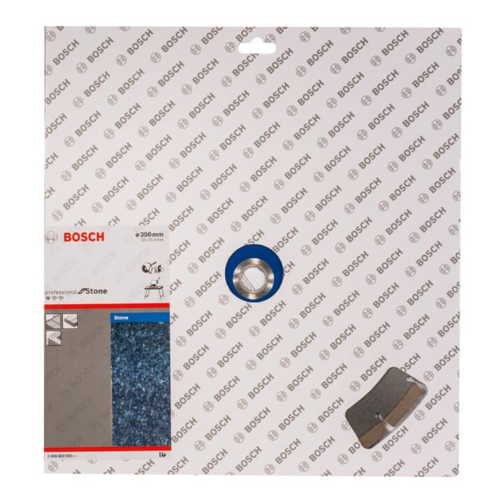Lame de scie diamant Bosch Standard pour pierre 350 x 20,00/25,40 x 3,1 x 10 mm