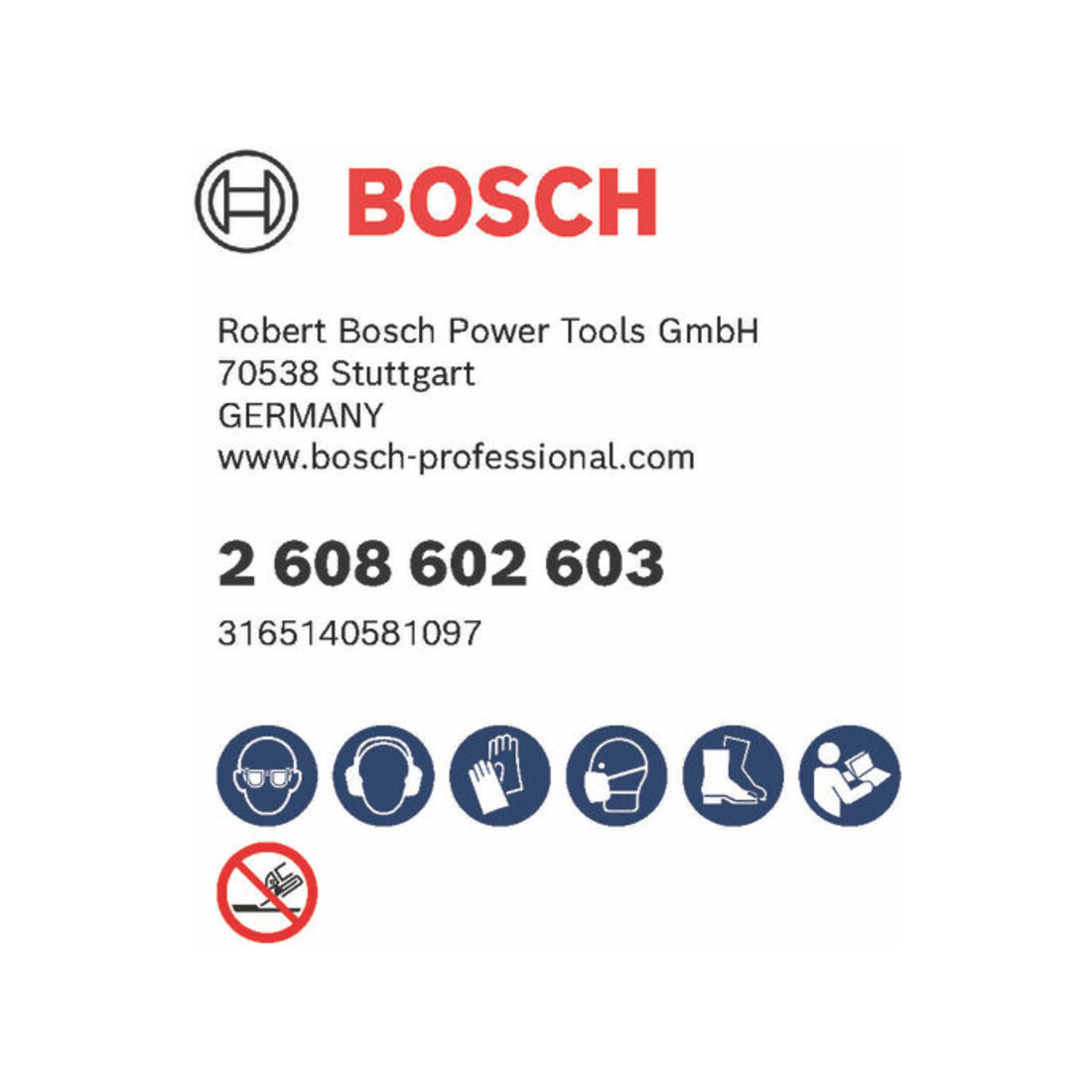 Lame de scie diamant Bosch Standard pour pierre 350 x 20,00/25,40 x 3,1 x 10 mm
