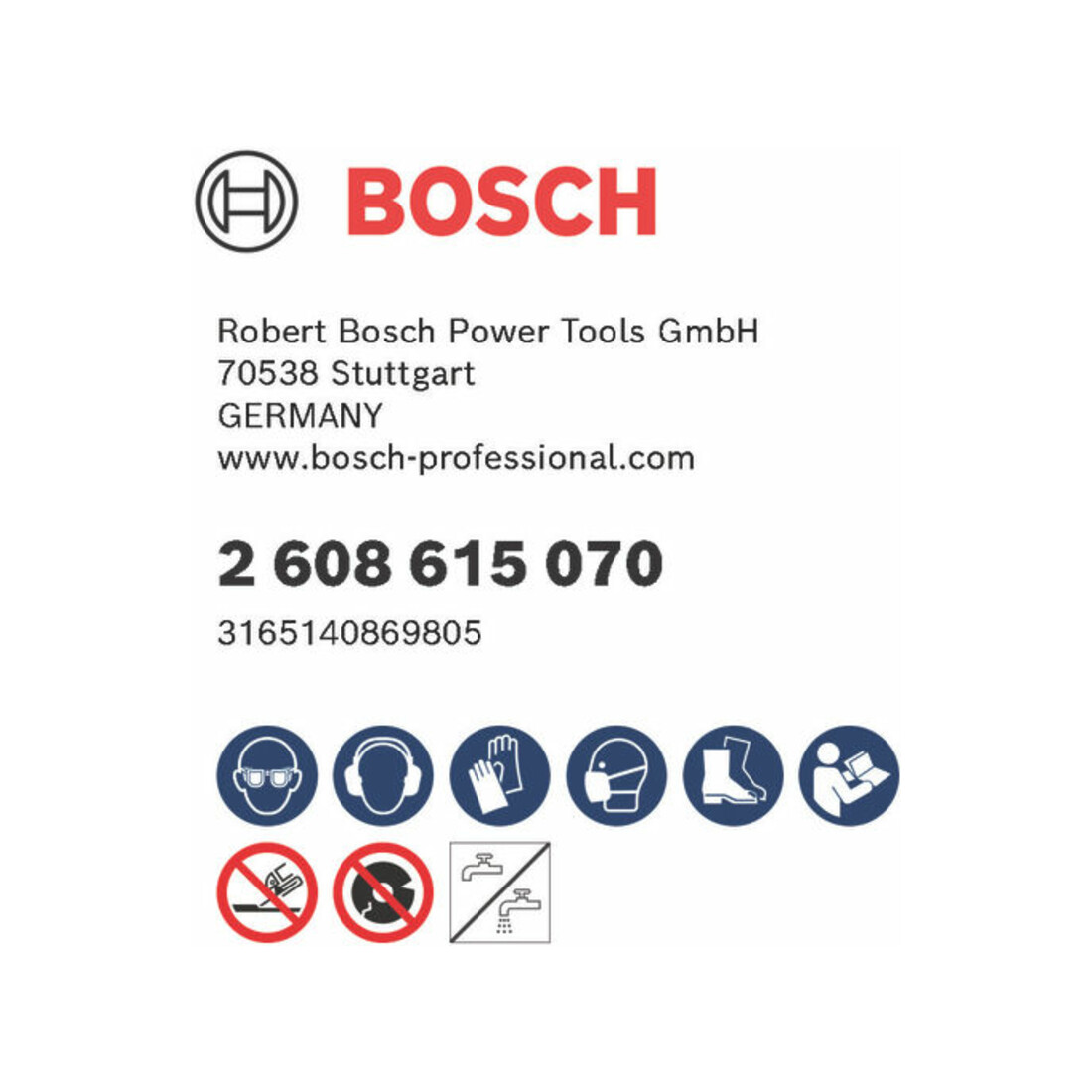 Lame de scie diamant Bosch Standard pour Universal 350 x 20 x 3,3 x 3,3 x 10 mm