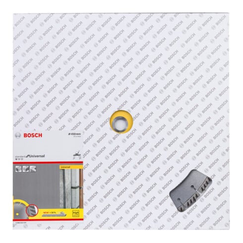 Lame de scie diamant Bosch Standard pour Universal 450 x 25,4 x 3,6 x 10 mm