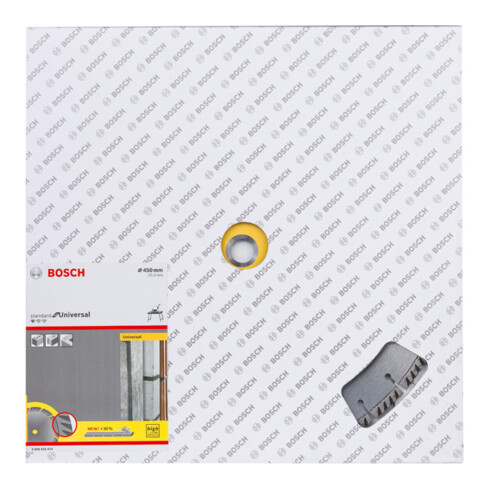 Lame de scie diamant Bosch Standard pour Universal 450 x 25,4 x 3,6 x 10 mm