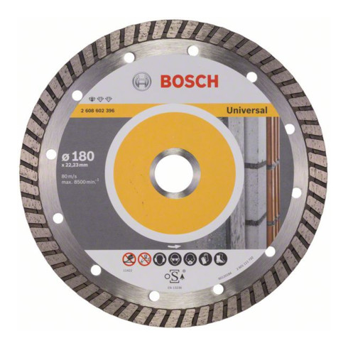 Lame de scie diamant Bosch Standard pour Universal Turbo 180x22,23x2,5x10 mm