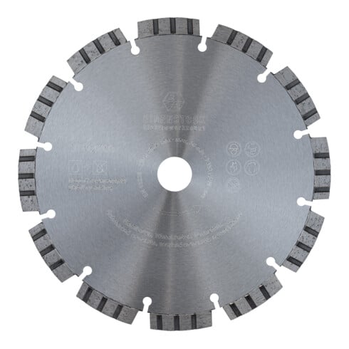 Lame de scie diamant Eibenstock pour coupe à sec et humide Ø 200 mm