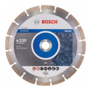Lame de scie diamantée Bosch Standard pour la pierre 230 x 22,23 x 2,3 x 10 mm