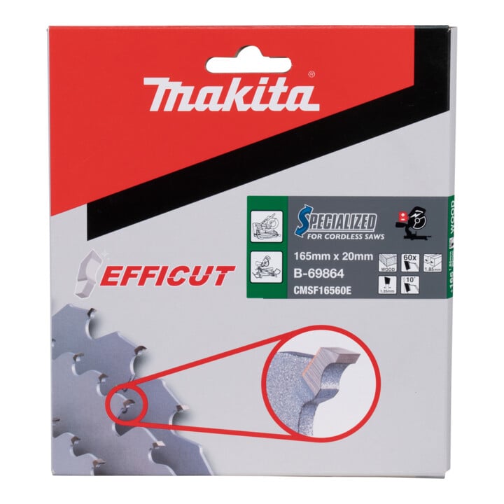 Lame de scie Makita EFFICUT 165x20 mm