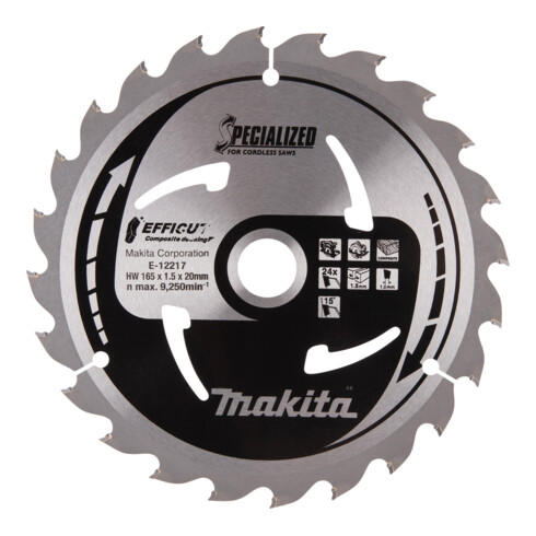 Lame de scie Makita EFFICUT WPC/bois