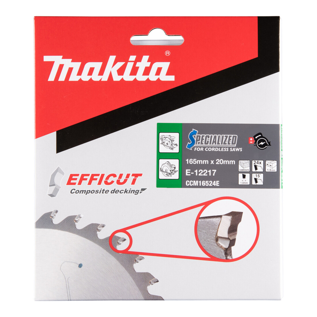 Lame de scie Makita EFFICUT WPC/bois