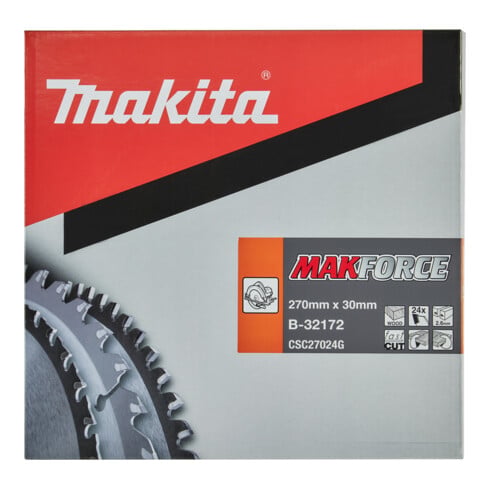 Lame de scie Makita MAKFORCE 270x30x24Z