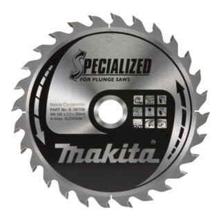 Lame de scie Makita Specialized 165x20x28Z (B-56758)