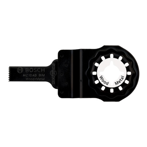 Lame de scie plongeante AIZ 10AB l.10mm L.20mm matériau Bi-métal pour clous et p