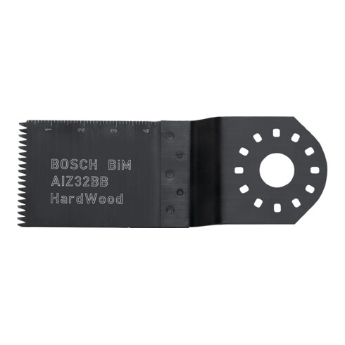 Lame de scie plongeante Bosch AIZ 32 BB Bois dur, BIM, 40 x 32 mm