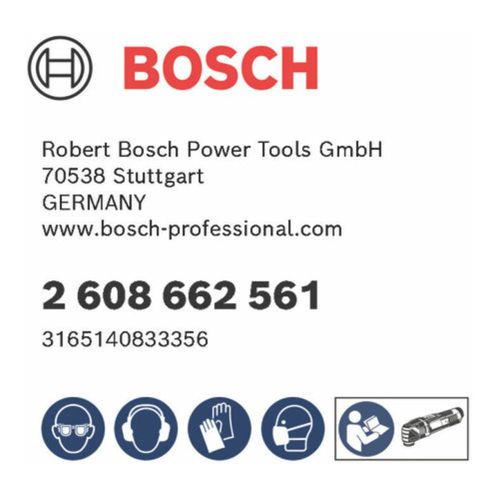 Lame de scie plongeante Bosch HCS PAIZ 32 EPC Bois, 60 x 32 mm, bricolage
