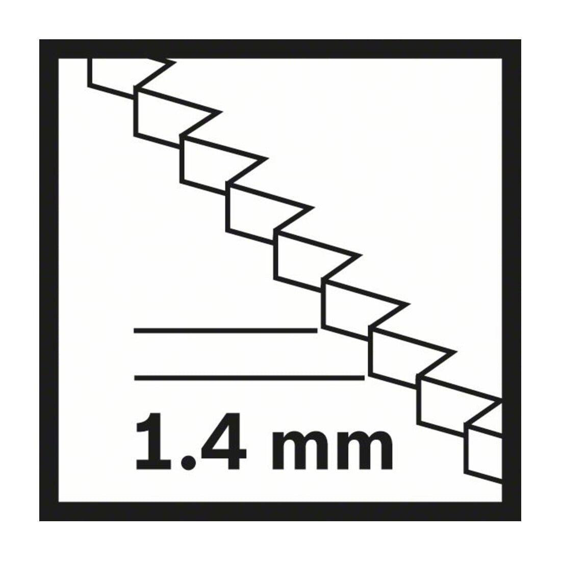 Lame de scie plongeante Bosch HCS PAIZ 32 EPC Bois, 60 x 32 mm, bricolage