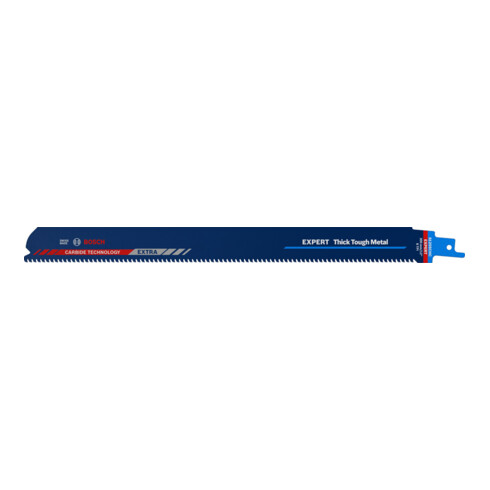 Lame de scie sabre Bosch EXPERT métal dur et épais S 1255 CHC