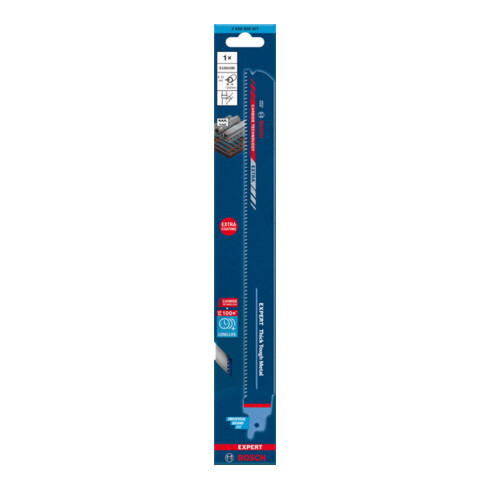 Lame de scie sabre Bosch EXPERT métal dur et épais S 1255 CHC