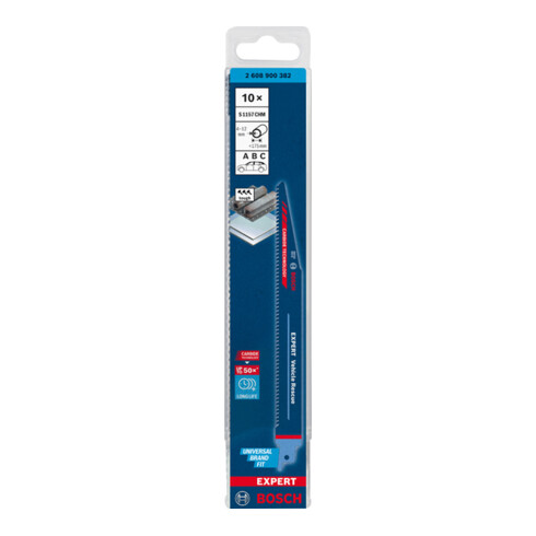 Lame de scie sabre Bosch EXPERT sauvetage de véhicules S 1157 CHM