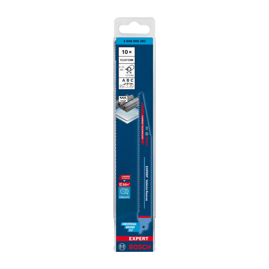 Lame de scie sabre Bosch EXPERT sauvetage de véhicules S 1157 CHM