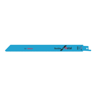 Lame de scie sabre Bosch S 1122 BF, flexible pour métal