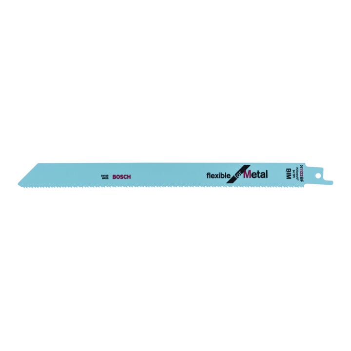 Lame de scie sabre Bosch S 1122 BF, flexible pour métal