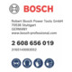 Lame de scie sabre Bosch S 1122 BF, flexible pour métal