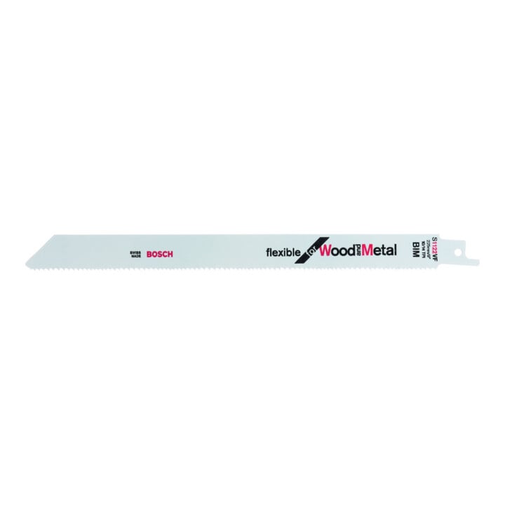 Lame de scie sabre Bosch S 1122 VF Flexible for Wood and Metal